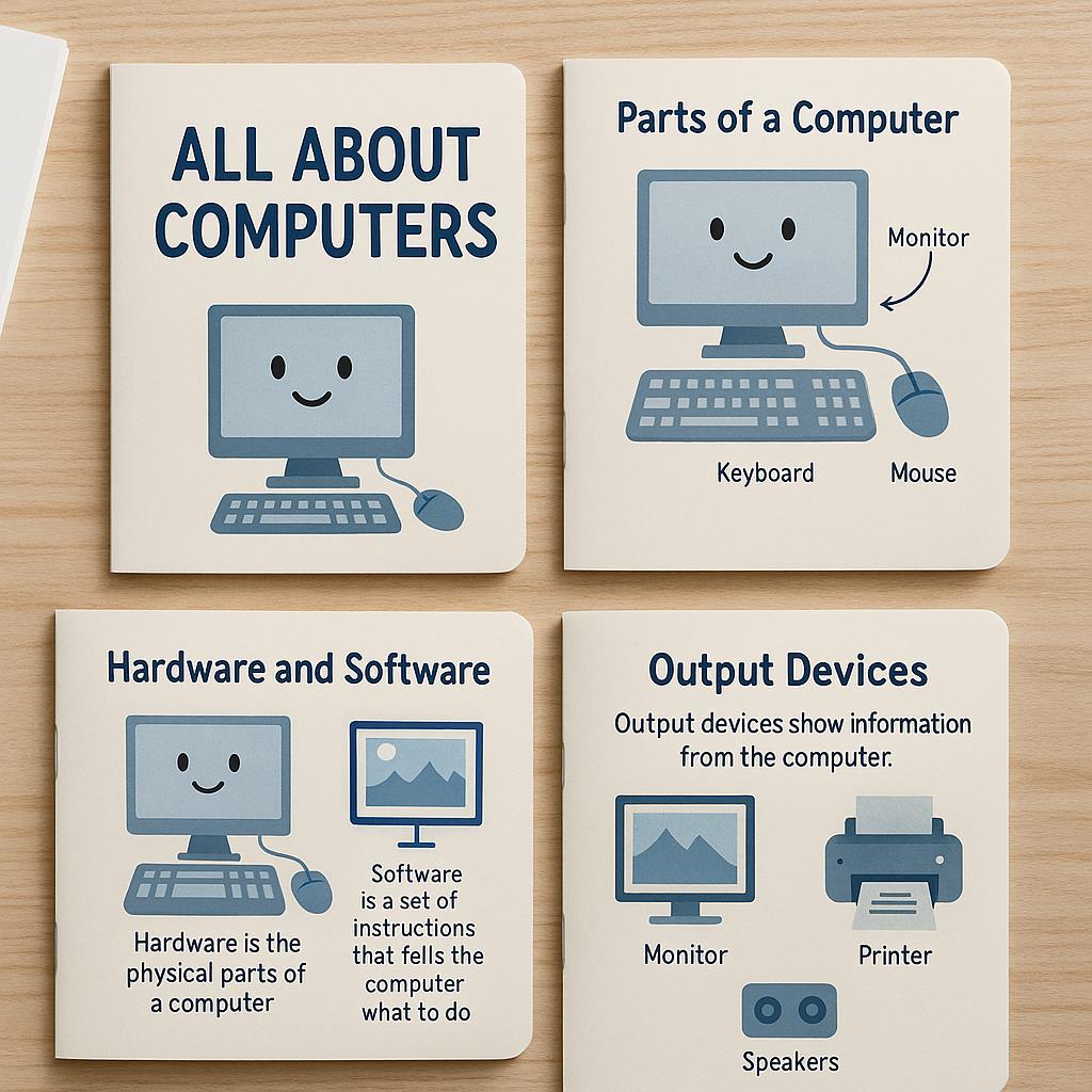 Tech Explorers – Kids Printable Coloring Book About Computers, Coding ...