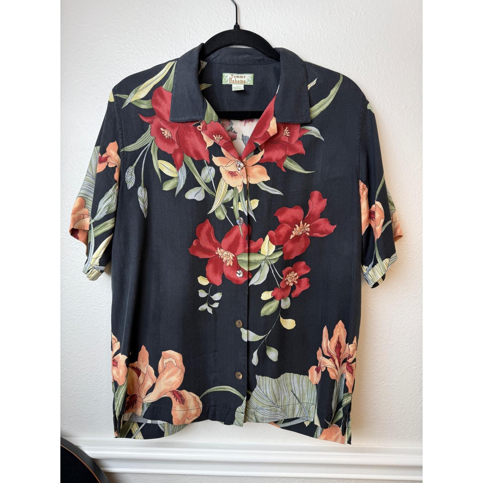 Vintage Tommy Bahama Silk Shirts - Etsy