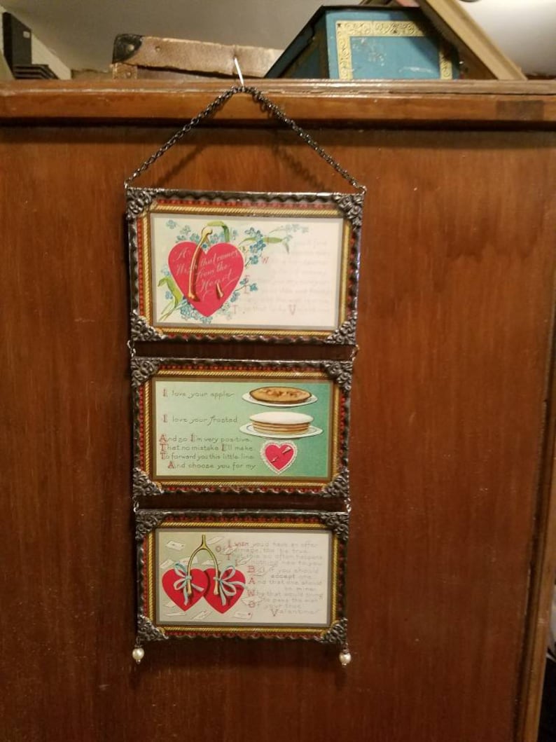 Postcard Frame 3 1/2 x 5 1/2 interchangeable for your favorite Etsy
