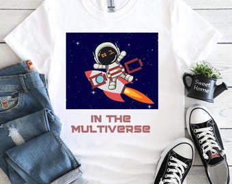 Zabawny projekt koszulki z motywem taty z Multiverse: Dzień Ojca w formacie PNG (pobieranie cyfrowe)