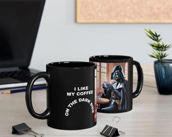 Star Wars Darth Vader Coffee Mug - 11oz/15oz - Perfect for Fans, Gift for Birthdays, Father's Day, or Cosplay!