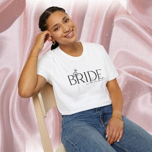 Bride Vibe T-Shirt, Bridal Party Gift, Wedding Celebration Apparel, Engagement Gift, Bachelorette Party Outfit