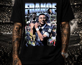 France World Cup T Shirt France Soccer Shirt Football Fan Tee French National Team Vintage Graphic Gift for Men Women