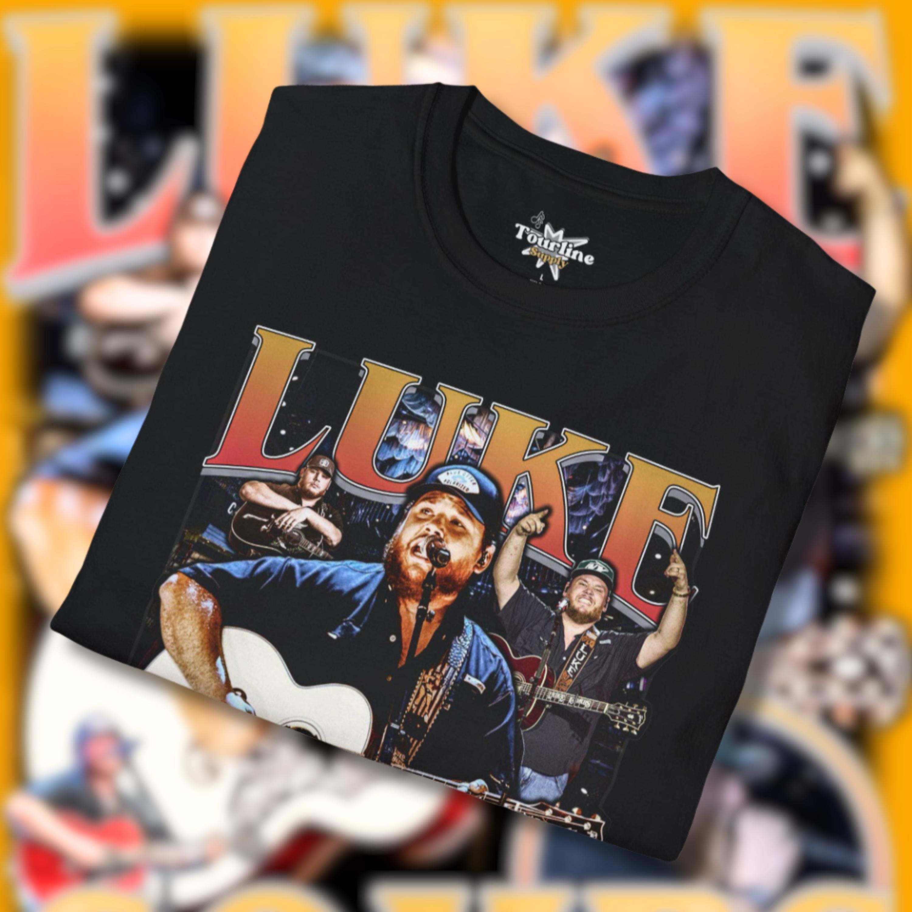 ルーク・コームズTシャツ、ヴィンテージカントリーストリートウェア