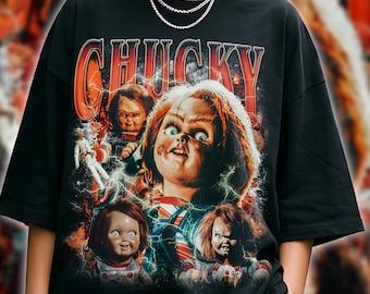 Chucky Shirt Horror Graphic Tee | Killer Doll T Shirt | Scary Movie Tee | Halloween Shirt | Horror Fan Gift | Unisex Streetwear