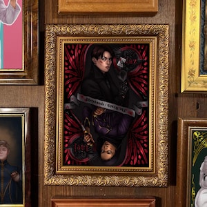 Kaz e Inej - Seis de Cuervos (Impresión A5)