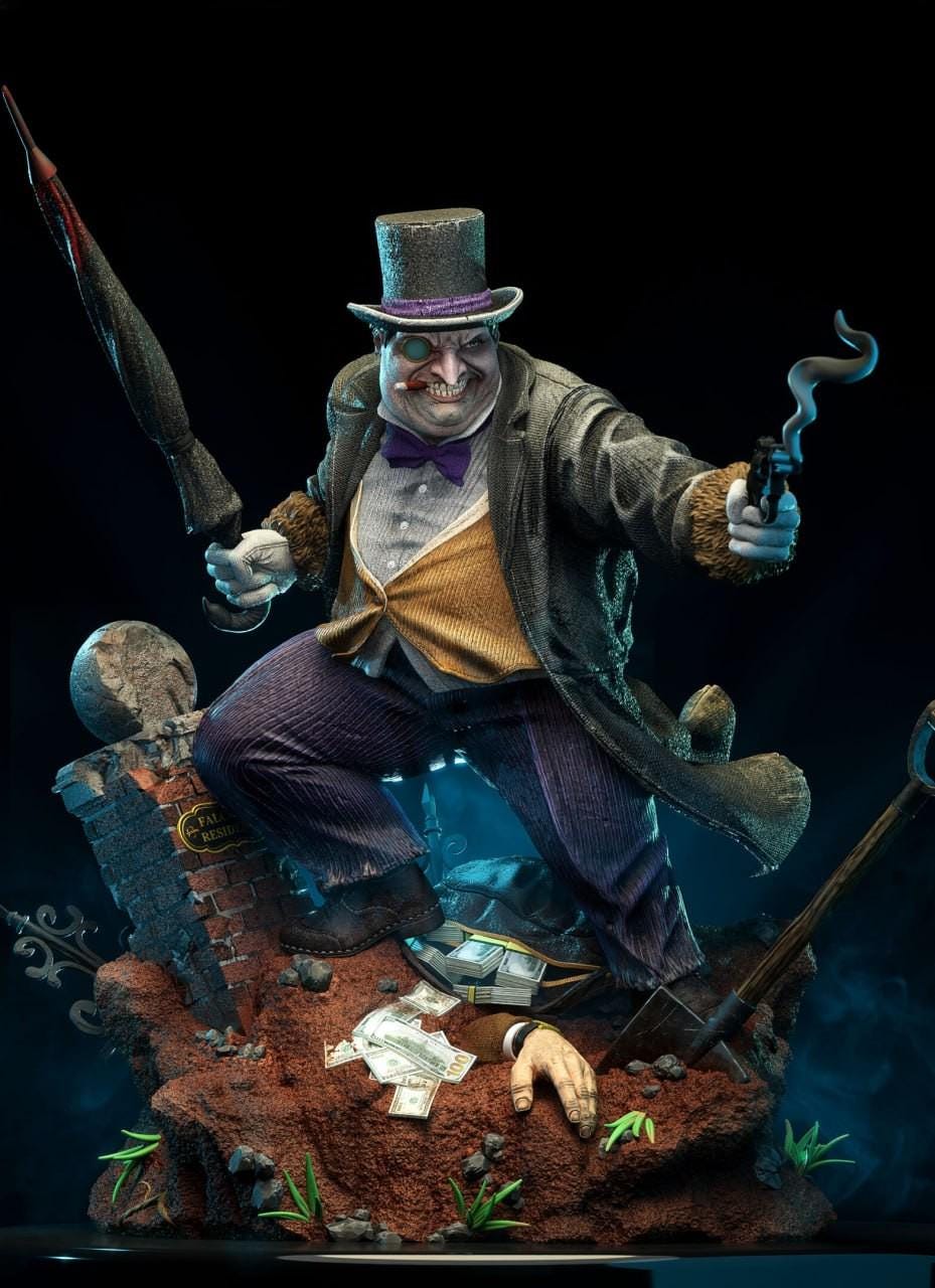 Penguin Iceberg Lounge Killer Croc Dc Comics Penguin