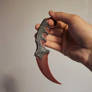 csgo karambit  stl file model