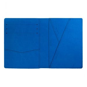 Cartera de viaje – Porta pasaporte hecho a mano – Organizador de cuero ecológico – Billetera Milano – Caja fuerte RFID – Regalo para viajeros – StillAndSew