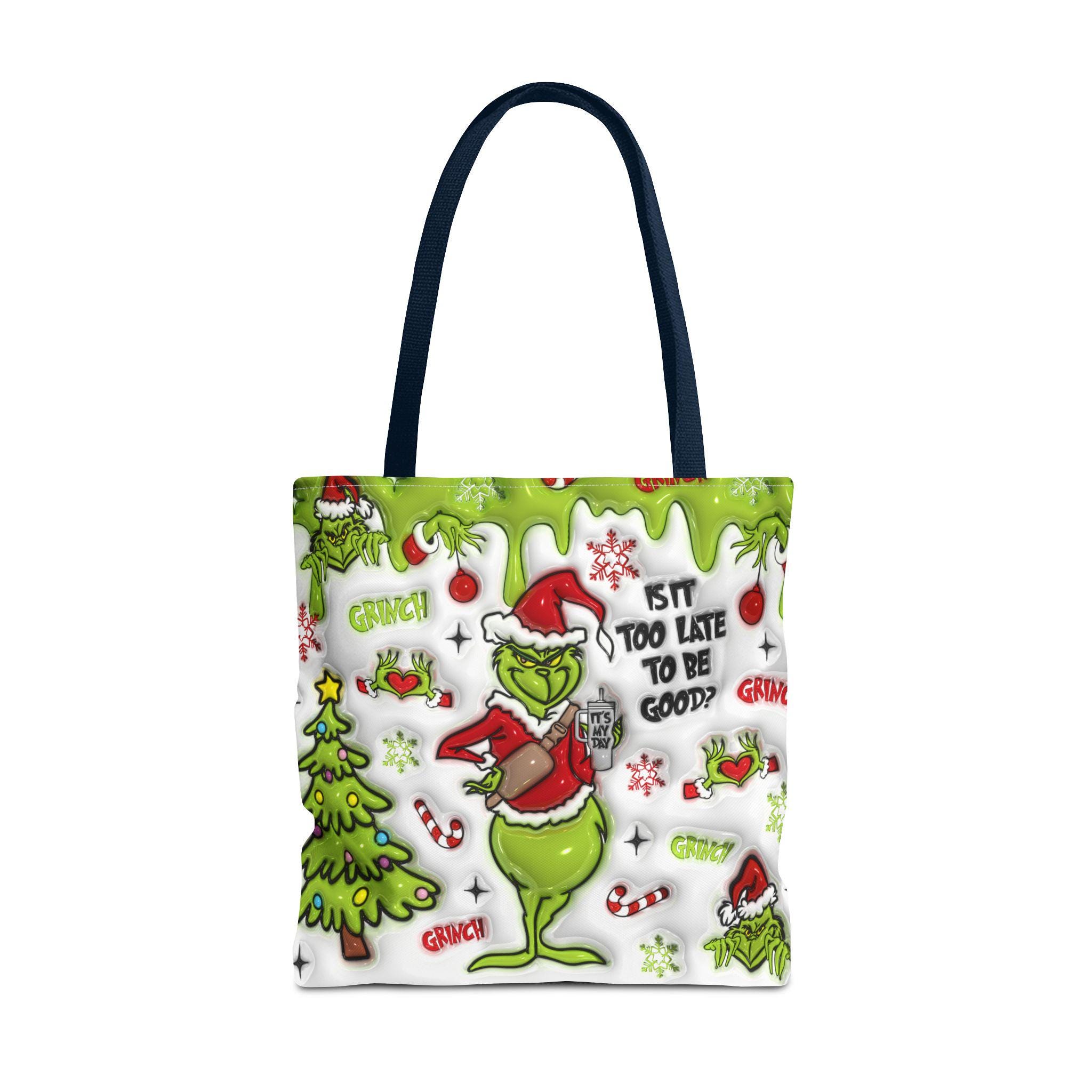 Grinch Tote Bag - Etsy