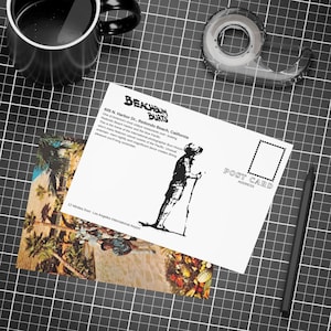 Beach Bum Burts - Redondo Beach Vintage Postkarten-Bundles, Retro Grüße, Briefpapier-Sets, Reiseerinnerungen, einzigartige Postkartensammlung