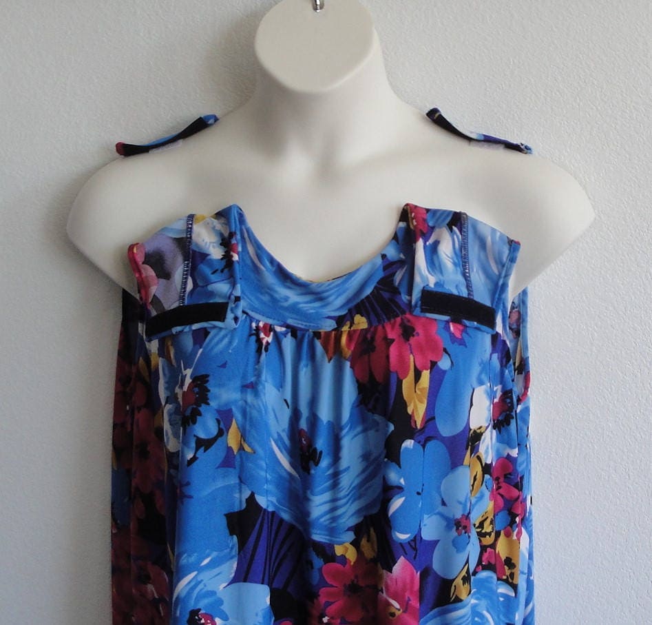 S3X Post Surgery Nightgown mastectomy Breast Cancer Etsy