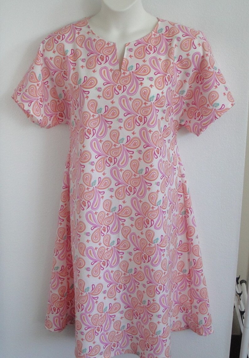 L Post Surgery Gown Shoulder Breast Cancer Mastectomy / Etsy