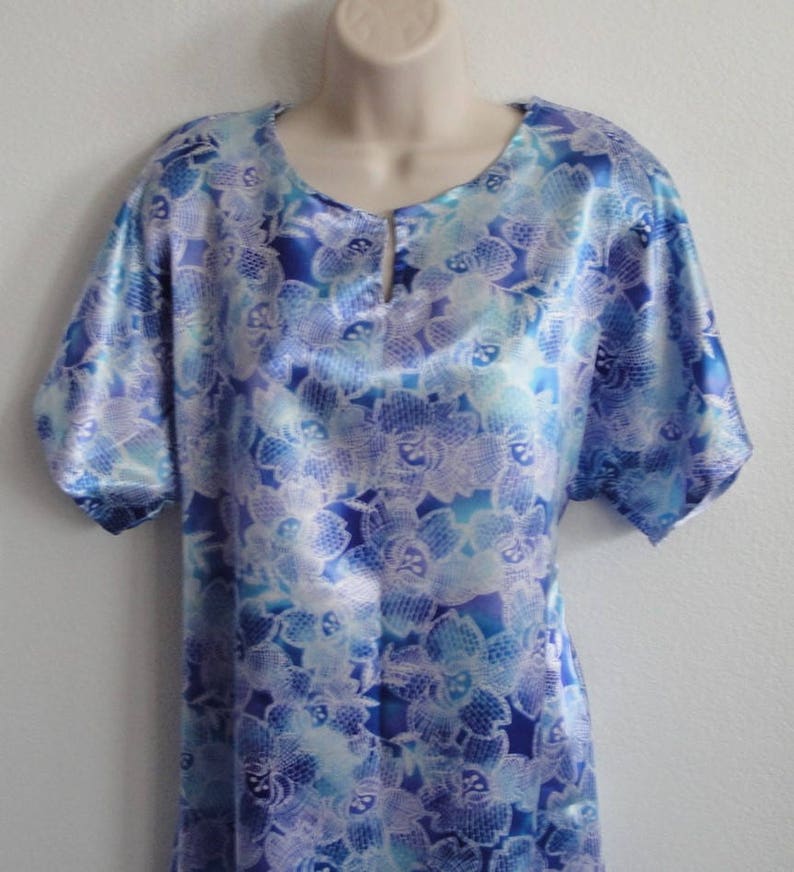 S Post Surgery Nightgown shoulder Breast Cancer - Etsy