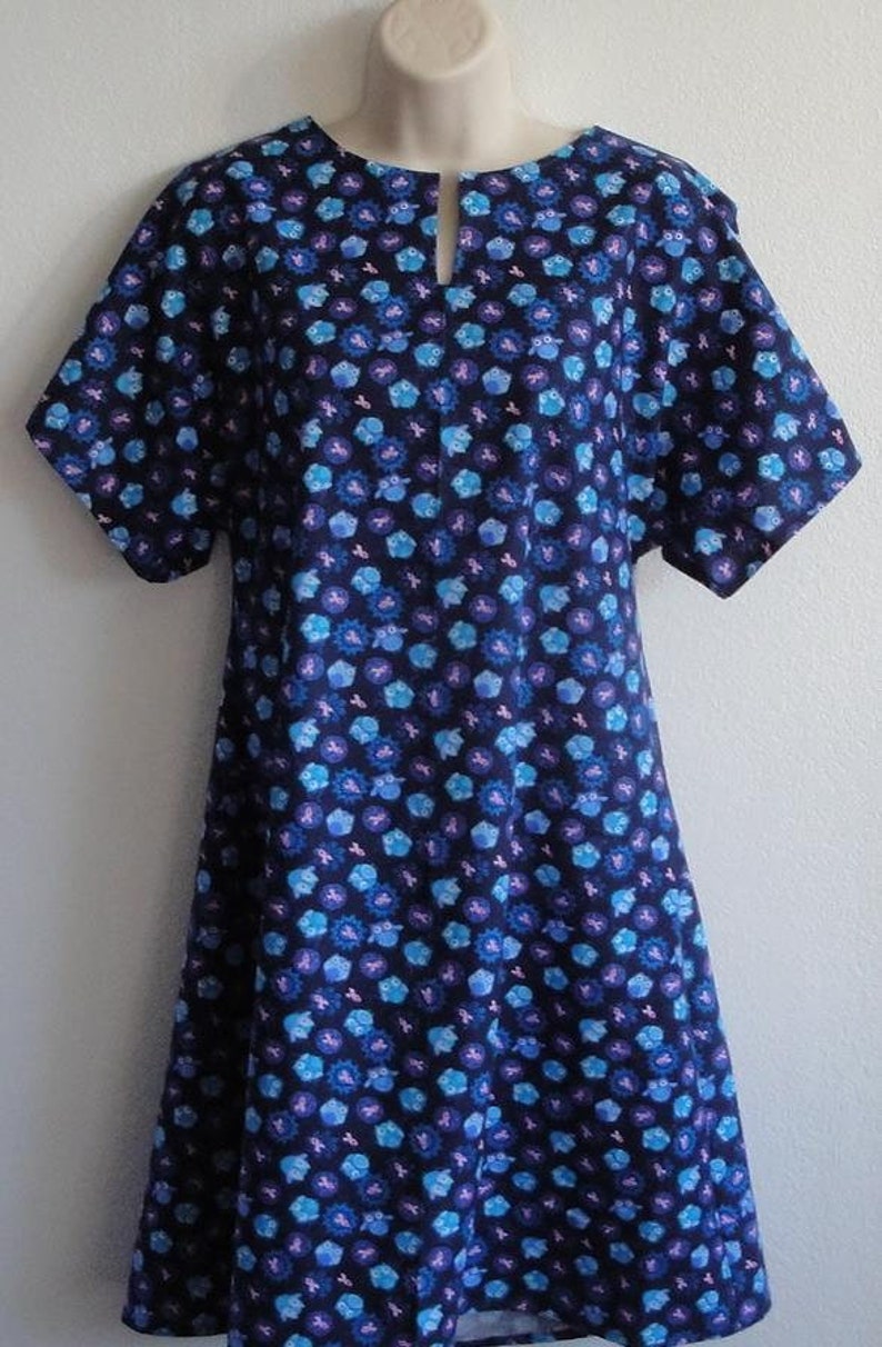 S Post Surgery Gown / Shoulder Surgery / Mastectomy Breast Etsy