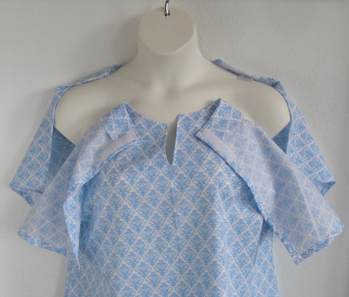 XL 3X Post Surgery Shirt breast Cancer, Mastectomy, Shoulder/ Adaptive