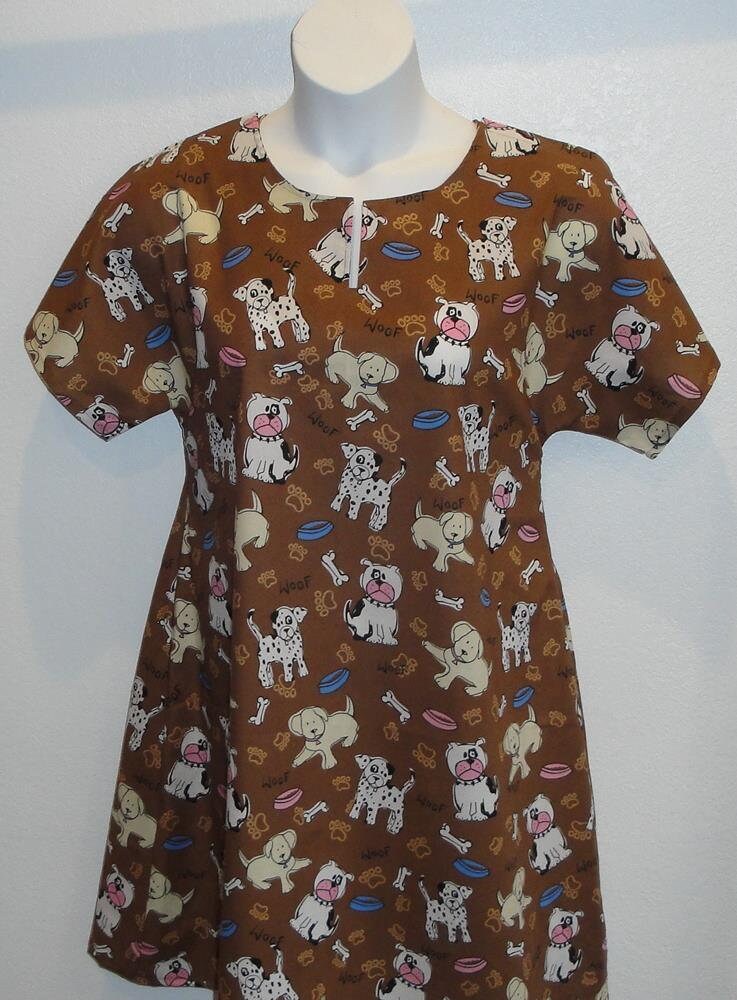 S Post Surgery Gown mastectomy Breast Cancer Shoulder Surgery/ Hospice