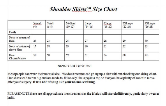 Xs 3x Side Opening Post Surgery Shirt Sweater Epaule Etsy