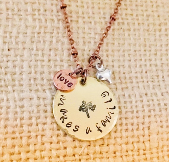 blended family necklace