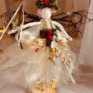 Autumn Handmade Rustic Pixie Fairy - Etsy UK