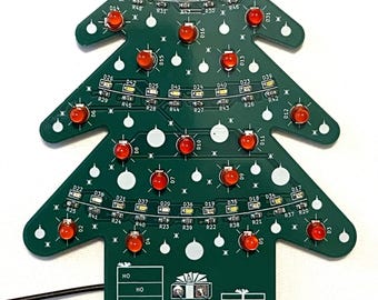 Practice Circuit Board SMD Soldering Kit - Christmas Tree