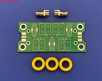 Ham Radio/Amateur Radio HF Low Pass Filter Kit - T50-6 Toroids - SMA