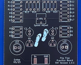 Soldering Practice Kit - Adjustable Flip Flop Circuit