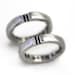 Puzzle Matching Wedding Rings Couple Ring Set Mens Wedding - Etsy