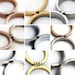 Puzzle Matching Wedding Rings Couple Ring Set Mens Wedding - Etsy