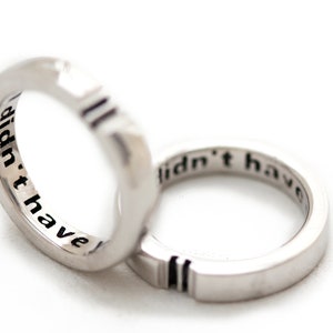 Puzzle Matching Wedding Rings, Couple Ring Set, Mens Wedding Band ...