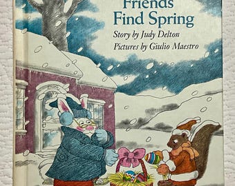 Book - 3 Friends Find Spring by Judy Delton (Hardback)