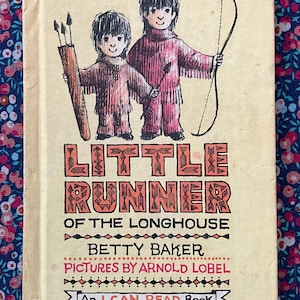 Book - Little Runner of the Longhouse Vintage Book by Betty Baker