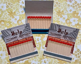 Matchbooks - XL Vintage Workman Service & Auto Spring Supply Matches (set of 3)