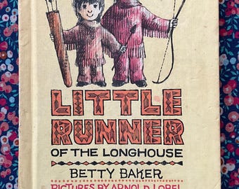 Book - Little Runner of the Longhouse Vintage Book by Betty Baker