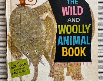 Book - The Wild and Woolly Animal Book by Nita Jonas (Hardback)