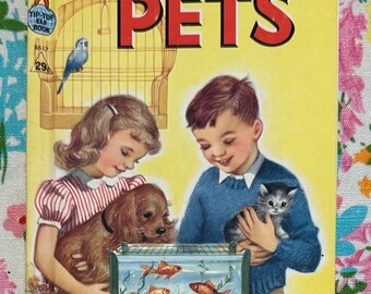 Book - Rand McNallys Vintage “Pets” by Anna Ratzesberger (Hardback)