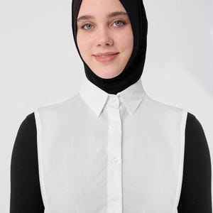 Abnehmbare Kragenbluse für Damen | Gefälschte halbe Shirts Faux falscher Kragen für Mädchen Gefälligkeiten