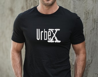 Urbex T-Shirt for Men – Lost Places Shirt with UrbeX Design – Black – Urban Explorer Clothing for Photographers & Adventurers Sizes XS–3XL
