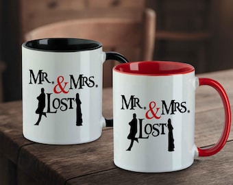 Mr. & Mrs. Lost Mug 330ml – Urban Explorer Design | Lost Places Coffee Mug in Black, Red, or White | Gift for Urbex Fans