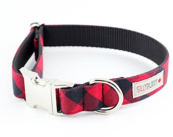 Buffalo Plaid Dog Collar
