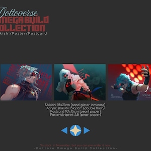 Genshin Impact - Dottore AU-papper och akrylkartong