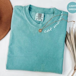 Comfort Colors® Cat Mama Shirt,Gift For Cat Mom,Cat Gift For Mothers Day,Cat Mom Shirts,Cat Lover Shirt,New Cat Mom Shirt,Fur Mama,Cat Shirt
