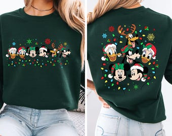 Disney Christmas Sweathirt, Mickey & Friends Christmas Sweatshirt, Mickey’s Very Merry Christmas Party Shirt, Disneyland Xmas Family Shirt