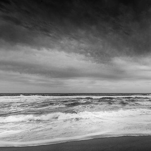 Outer Banks OBX Print Black and White Sand Dune Beach - Etsy