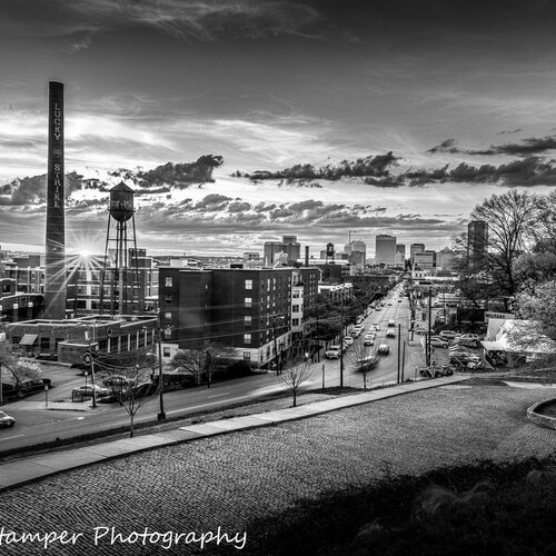 Richmond Virginiablack and White Abstract Canvas Wall Etsy