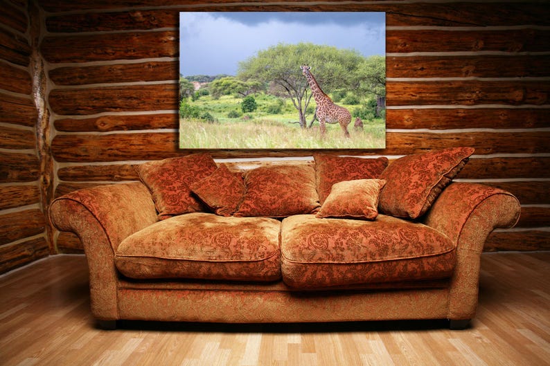 Giraffe Lovers Print, African Wildlife Wall Art, Safari Photography ...