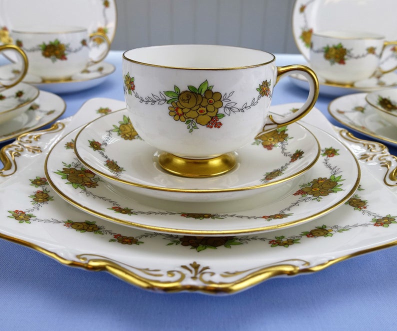 Paragon Bone China English Tea Set Etsy