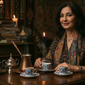 Cartomante da 13 anni, autentica cartomanzia con caffè turco, lettrice esperta, lettura di amore/finanza, caffè online