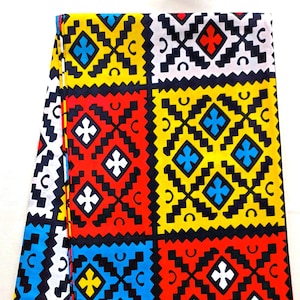 100% cotton wax coupon, Wax fabric, Ankara wax, Ankara fabric, Wax fabric by 1/2 yard, Wax fabrics, Multicolored African loincloth