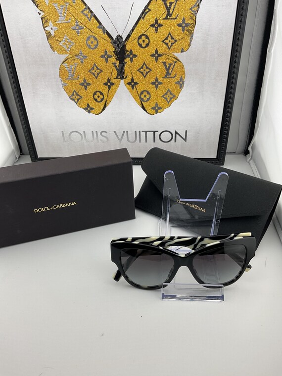 Dolce & Gabbana Black/zebra Sunglasses - Etsy display picture 1